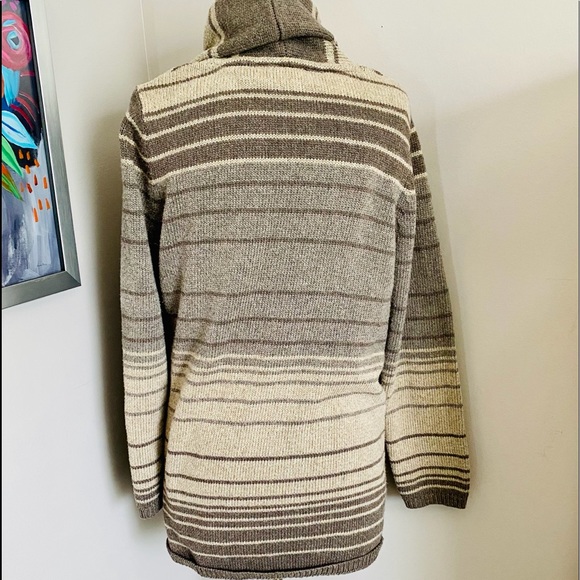 Hilary Radley Oversized Button Up Sweater XL - Picture 3 of 4